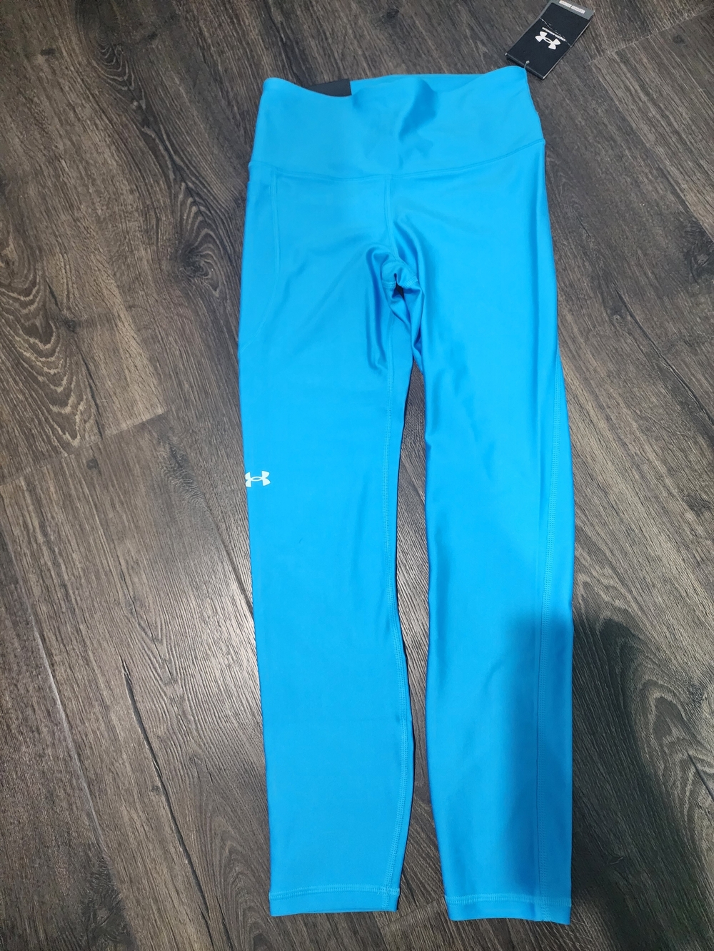 Under Armour Women’s Blue Compression Leggings Size Small NWT